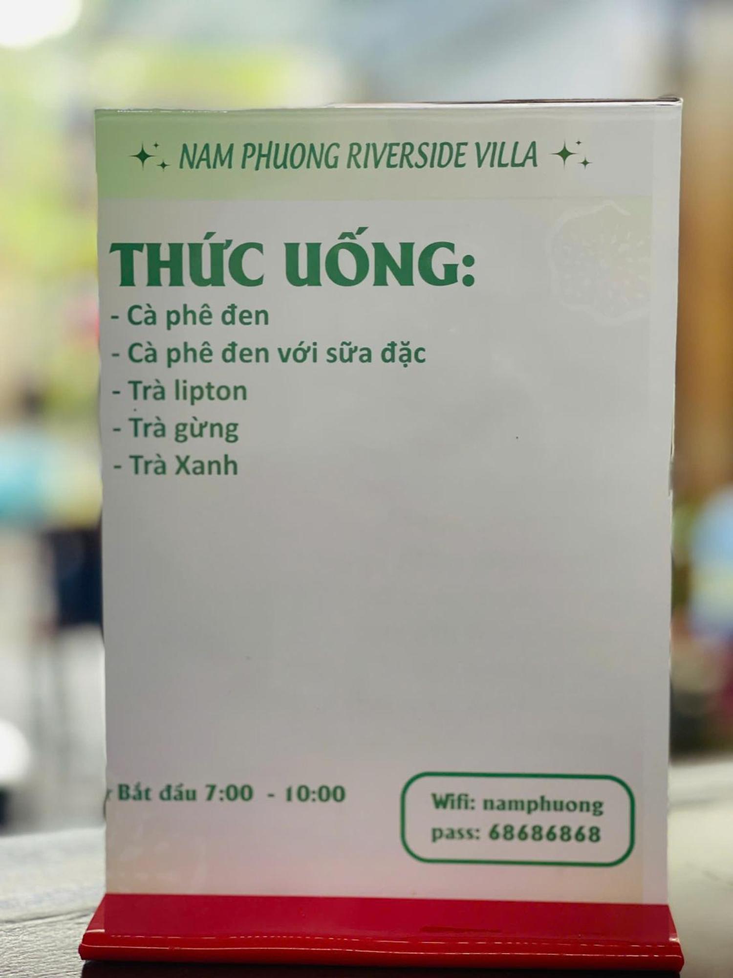 Nam Phuong Riverside Villa Hue Exterior photo